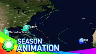 1984 Atlantic Hurricane Season Recreated by Geo (ThePhoneExpert)