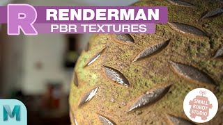 Renderman 23 PBR Textures Tutorial