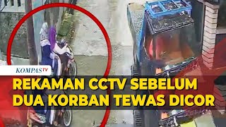 Terekam CCTV! Detik-detik Dua Korban Masuk Rumah Sebelum Tewas Dicor