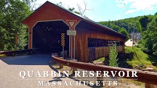 Quabbin Reservoir Loop: Scenic Massachusetts 4K Driving Tour