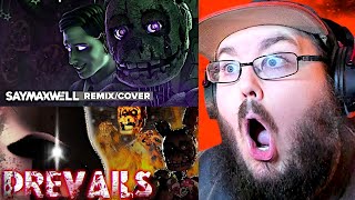 [FNAF/SFM] Follow Me (FNAF Remix/Cover) & Prevails by GatoPaint #FNAF Animated Music Video REACTION!