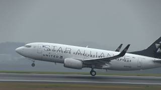 United Airlines StarAlliance Livery Boeing 737-700 - Okayama Airport【OKJ/RJOB】 -