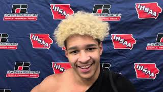 2025 Iowa State Wrestling Tournament - KSOM KSWI -Donovan Hedrington of Atlantic