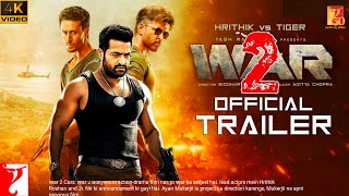 WAR 2 - Official Teaser Trailer | Hrithik Roshan | Jr NTR | Tiger Shroff | Ayan Mukerji (Fan-Made)
