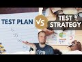 What is the difference between Test plan and Test strategy?