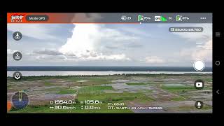 pilot drone sjrc f22s4kpro# terbang liahat lokasi terkini di beting air pasang