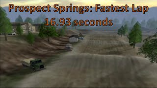 Speedrun: ATV Offroad Fury 2-Prospect Springs (Fastest Lap) [PB] [16.93s]