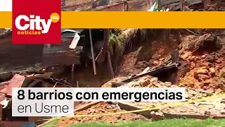 Graves emergencias por las lluvias del sábado en Bogotá y Cundinamarca | CityTv
