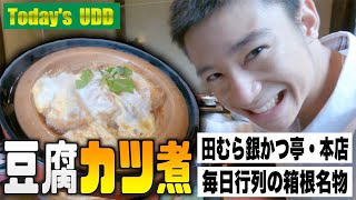 【絶品箱根グルメ】田むら銀かつ亭・本店の豆腐カツ煮がヤバい...