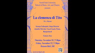 La clemenza di Tito | November 21, 2024