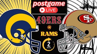 49ers at Rams Postgame Livestream