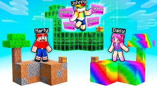 NOOB vs PRO vs HACKER Island in Minecraft!