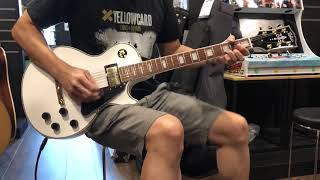 Tokai Love Rock ALC-60 in Snow White with gold hardware MIC Fenix TX Phoebe Cates Cover Demo!