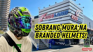 Magkano ang BRANDED HELMETS sa Japan? | Ricoland Tokyo Tour