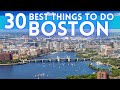 Best Things To Do in Boston 2024 4K