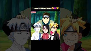 Team moegi😍☺️ Vs Team konohamaru😈🥀🔥/Team 7 🔥🥶😈/ #naruto #boruto #team7 #vs #sarada #best  #anime