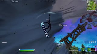 My first time encountering a tornado in Fortnite! #shorts