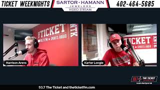 Husker Pregame Show w/ Harrison Arens \u0026 Karter Longie