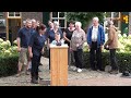 Opening Eet en beleeftuin in de wijk Padbroek Cuijk.