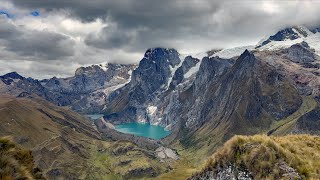 Cordillera Huayhuash Trek: Spectacular views in bad weather - classic and alpine routes itinerary