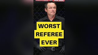 The WORST referee in UFC History | Steve Mazzagatti #shorts #mma #UFC #danawhite #jonjones