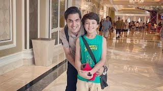Iqrarulhassan latest pix with his wife Quratulain Iqrar and son pehlaaj hassan ♥️