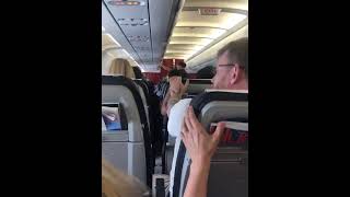 Passengers screaming before plane is about to crash
