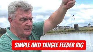 Anti Tangle Feeder Rig with a Twist