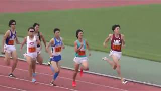 2018 関東インカレ陸上 男子1部 800m 準決勝1組