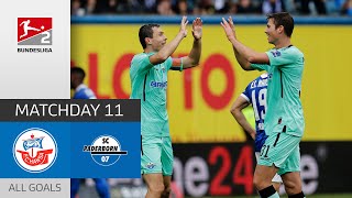 Schallenberg's Hammer beats Hansa | Hansa Rostock - SC Paderborn 07 0-3 | All Goals | MD 11 - BL 2