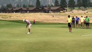 Watch this: Joey Lovell putts in State Am