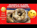 ANABOLIC CHOCOLATE GLAZED DONUTS | High Protein Low Calorie Recipe | Shredding Meal Plan Dessert