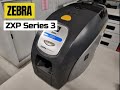 How to clean ZEBRA ZXP Series 3  ID printer