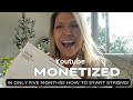 How I got monetized in only five months!! 🥰Tips to start strong!! My Youtube Journey! Adsense Mail 😍