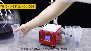 Moonshan 4 In 1 Weighing Peristaltic Pump Liquid Filling Machine