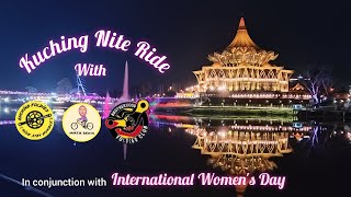 KUCHING NITE RIDE | KUCHING WATERFRONT | FOLDING BIKE | KAYUH SANTAI | AIS KRIM GULA APONG QULAPONG