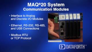 Dataforth MAQ20 Modular Data Acquisition \u0026 Control System