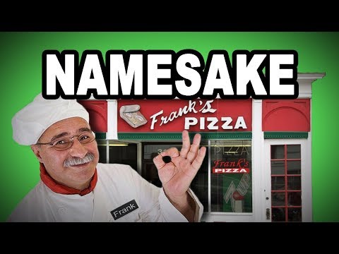 How do I use namesake in a sentence?