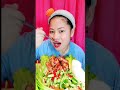 ตำแตงแหนมปีกไก่ทอด mukbang eating eatingshow food thaifood eatingsounds