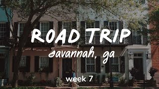 Road Trip Vlog | Georgia Week 7 🌼 Free walking tour of Savannah, sunset cruises + making friends