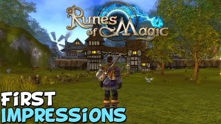 Runes Of Magic First Impressions \