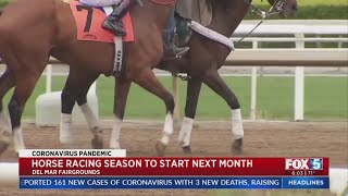 Del Mar Horse Racing Season To Start Next Month