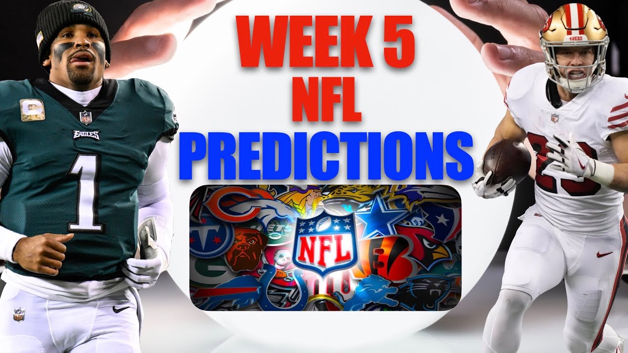 NFL Week 5 PICKS & Predictions On EVERY GAME 2023 - YouTube