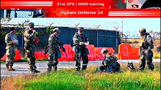 Vigilant Defense 24 | U.S. Air Force Defenders train hard on MWD