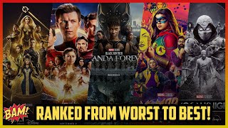 All 15 MCU Phase 4 Movies & Shows Ranked from Worst to Best! (w/ Black Panther: Wakanda Forever)
