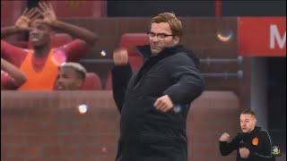 “Look at klopp he thinks he’s at a bloody disco”