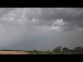 shelf cloud over Čestereg serbia 28.07.2014.