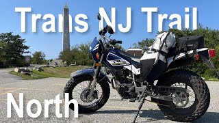Exploring Northern NJ on the Trans NJ Trail with a TW200