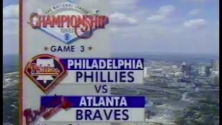 October 9th, 1993 - NLCS Game 3 - Phillies vs Braves