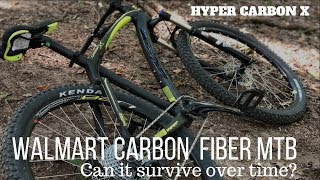 Can a Walmart Carbon Fiber Bike Survive? | Hyper Carbon X Mountain Bike